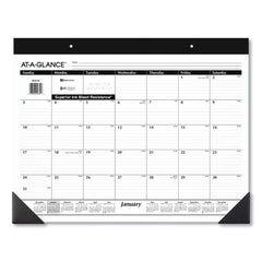 AT-A-GLANCE - Note Pads, Writing Pads & Notebooks Writing Pads & Notebook Type: Desk Pad Size: 22 x 17 - Caliber Tooling