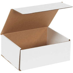 Made in USA - Pack of (50), 7" Wide x 10" Long x 3" High Corrugated Shipping Boxes - Caliber Tooling