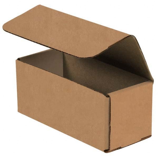 Made in USA - Pack of (50), 2" Wide x 6" Long x 2" High Corrugated Shipping Boxes - Caliber Tooling