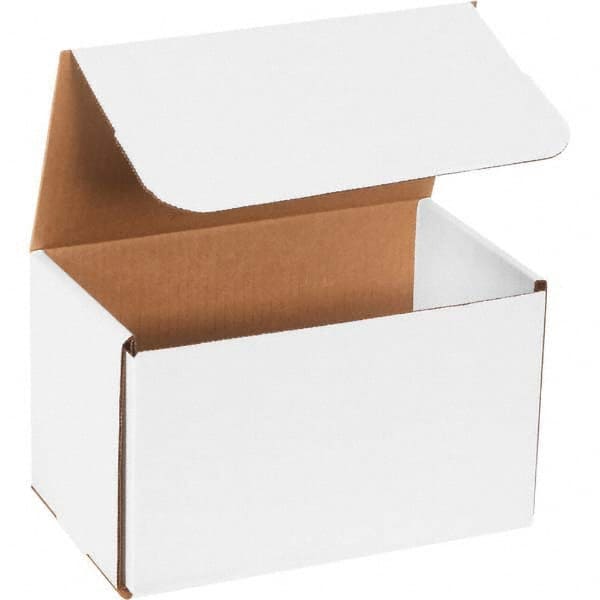 Made in USA - Pack of (50), 6" Wide x 10" Long x 5" High Corrugated Shipping Boxes - Caliber Tooling