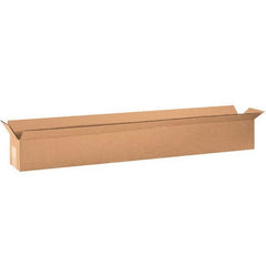 Made in USA - Pack of (15), 6" Wide x 60" Long x 6" High Corrugated Shipping Boxes - Caliber Tooling