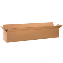 Made in USA - Pack of (5), 10" Wide x 60" Long x 10" High Corrugated Shipping Boxes - Caliber Tooling