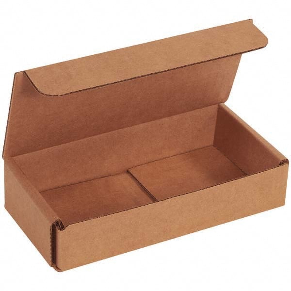 Made in USA - Pack of (50), 3-1/4" Wide x 6-1/2" Long x 1-1/4" High Corrugated Shipping Boxes - Caliber Tooling