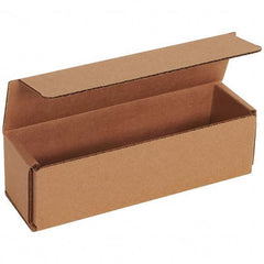 Made in USA - Pack of (50), 2" Wide x 7" Long x 2" High Corrugated Shipping Boxes - Caliber Tooling