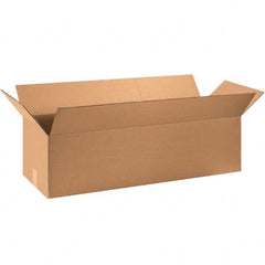 Made in USA - Pack of (20), 12" Wide x 36" Long x 8" High Corrugated Shipping Boxes - Caliber Tooling