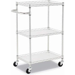 ALERA - Carts Type: Laundry/Liner Cart Number of Shelves: 3 - Caliber Tooling