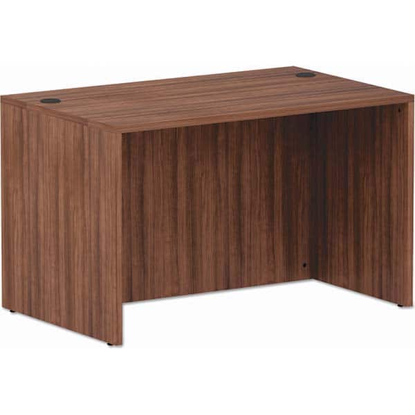 ALERA - Office Desks Type: Straight Front Desk Shell Color: Modern Walnut - Caliber Tooling