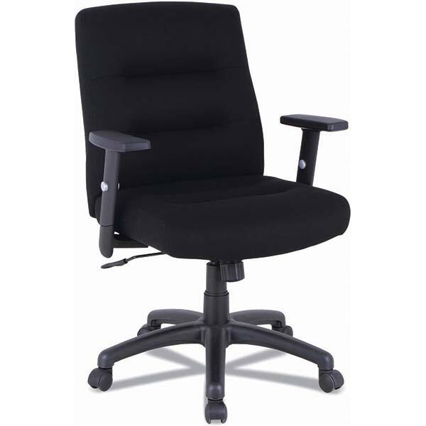 ALERA - Swivel & Adjustable Office Chairs Type: Petite/Office Color: Black - Caliber Tooling