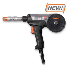 MIG Welding Guns; For Use With: IronMan 240 Weld Machine; Length (Feet): 20 ft. (6.10m); Maximum Wire Outside Diameter: 0.0470; Minimum Wire Outside Diameter: 0.0300; Suitable For: 18 Gauge up to 1/2in  Aluminum; Length of Cable: 20 ft. (6.10m); Length: 1