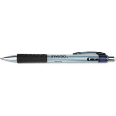 UNIVERSAL - Pens & Pencils Type: Comfort Grip Retractable Pen Color: Black - Caliber Tooling