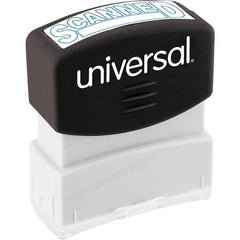 UNIVERSAL - Pre-inked Stock Stamps Type: Message Message: SCANNED - Caliber Tooling