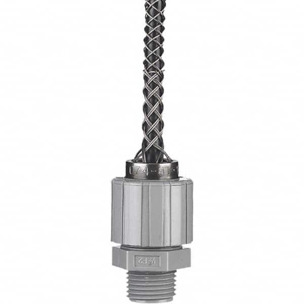 Hubbell Wiring Device-Kellems - 0.75 to 0.87" Liquidtight Straight Strain Relief Cord Grip - Caliber Tooling