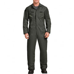 Coveralls & Overalls; Garment Style: Coveralls; Garment Type: General Purpose; Size: 3X-Large; Color: Olive Green; Material: Polyester; Hazardous Protection Level: Non Hazardous Protection; Closure Type: Zipper