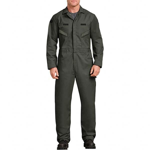 Coveralls & Overalls; Garment Style: Coveralls; Garment Type: General Purpose; Size: X-Small; Color: Olive Green; Material: Polyester; Hazardous Protection Level: Non Hazardous Protection; Closure Type: Zipper