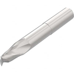 Niagara Cutter - 1/2", 3/4" LOC, 1/2" Shank Diam, 4" OAL, 2 Flute Solid Carbide Square End Mill - Caliber Tooling