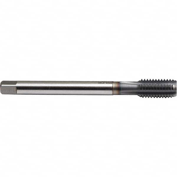 Emuge - M16x1.50 Metric Fine 6H 0 Flute TiCN Finish Powdered Metal Machine Tap - Caliber Tooling