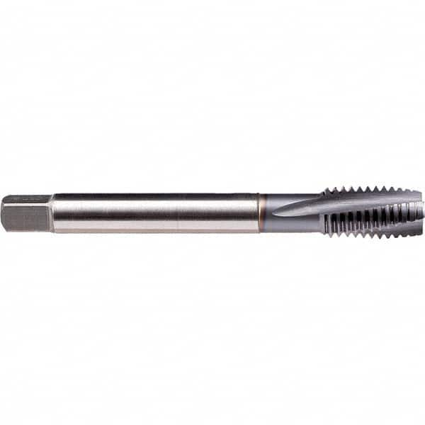 Emuge - 1-12 UNF 3B 4 Flute TiCN Finish Cobalt Spiral Point Tap - Caliber Tooling