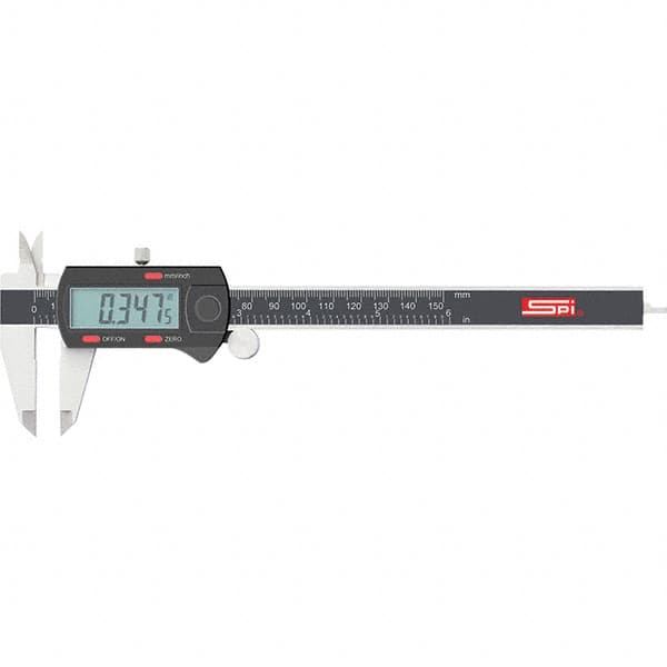 SPI - 0 to 300mm Range, 0.01mm Resolution, Electronic Caliper - Caliber Tooling