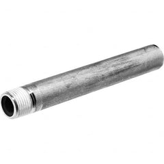 USA Sealing - 1/2 x 12" 304 Stainless Steel Pipe Nipple - Exact Industrial Supply