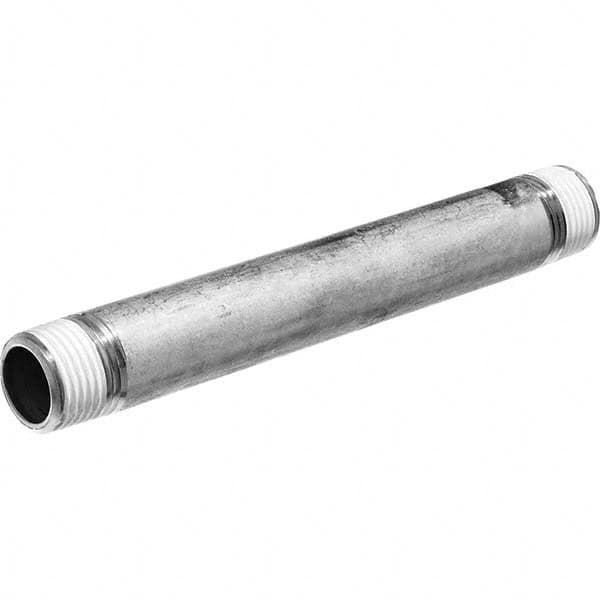 USA Sealing - 1 x 6" 316 Stainless Steel Pipe Nipple - Exact Industrial Supply