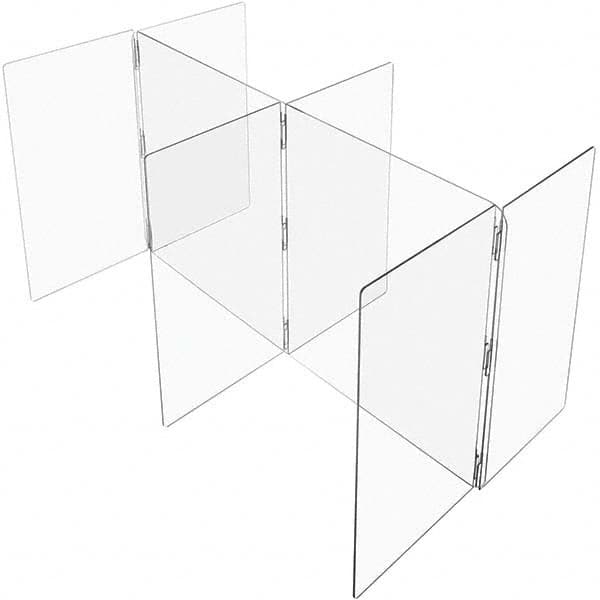 USA Sealing - 24" x 72" Self-Supporting Partition & Panel System-Social Distancing Barrier - Caliber Tooling