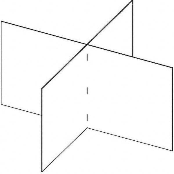 USA Sealing - 24" x 60" Self-Supporting Partition & Panel System-Social Distancing Barrier - Caliber Tooling