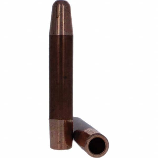 Tuffaloy - Spot Welder Tips For Use With: 5RW Electrode Holder Type: Straight Tip A Nose (Pointed) - Caliber Tooling