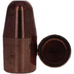 Tuffaloy - Spot Welder Tips For Use With: 5RW Electrode Holder Type: Straight Tip A Nose (Pointed) - Caliber Tooling