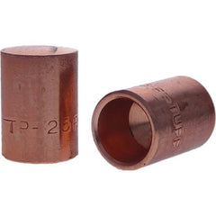 Tuffaloy - Spot Welder Tips For Use With: 5RW Cap Taper Electrode Holder Type: Female Cap F Nose (Radius) - Caliber Tooling