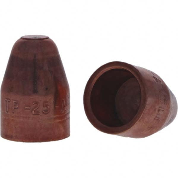 Tuffaloy - Spot Welder Tips For Use With: 5RW Cap Taper Electrode Holder Type: Female Cap A Nose (Pointed) - Caliber Tooling