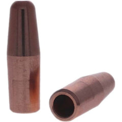 Tuffaloy - Spot Welder Tips For Use With: 4RW Electrode Holder Type: Straight Tip A Nose (Pointed) - Caliber Tooling