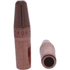 Tuffaloy - Spot Welder Tips For Use With: 4RW Electrode Holder Type: Straight Tip A Nose (Pointed) - Caliber Tooling