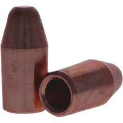 Tuffaloy - Spot Welder Tips For Use With: 4RW Electrode Holder Type: Straight Tip A Nose (Pointed) - Caliber Tooling