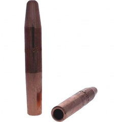 Tuffaloy - Spot Welder Tips For Use With: 4RW Electrode Holder Type: Straight Tip A Nose (Pointed) - Caliber Tooling