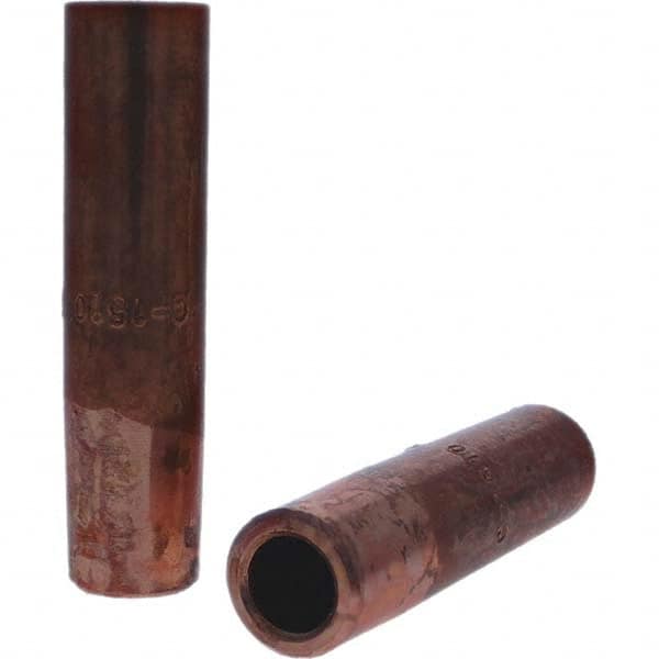 Tuffaloy - Spot Welder Tips For Use With: 7RW Electrode Holder Type: Straight Tip C Nose (Flat) - Caliber Tooling