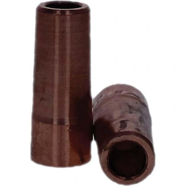 Tuffaloy - Spot Welder Tips For Use With: 4RW Electrode Holder Type: Straight Tip C Nose (Flat) - Caliber Tooling