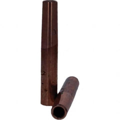 Tuffaloy - Spot Welder Tips For Use With: 4RW Electrode Holder Type: Straight Tip C Nose (Flat) - Caliber Tooling