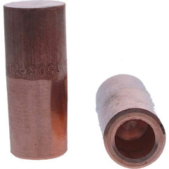 Tuffaloy - Spot Welder Tips For Use With: 5RW Electrode Holder Type: Straight Tip C Nose (Flat) - Caliber Tooling