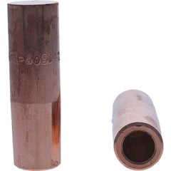 Tuffaloy - Spot Welder Tips For Use With: 5RW Electrode Holder Type: Straight Tip C Nose (Flat) - Caliber Tooling