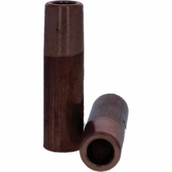 Tuffaloy - Spot Welder Tips For Use With: 5RW Electrode Holder Type: Straight Tip C Nose (Flat) - Caliber Tooling