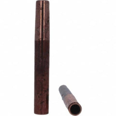 Tuffaloy - Spot Welder Tips For Use With: 4RW Electrode Holder Type: Straight Tip C Nose (Flat) - Caliber Tooling