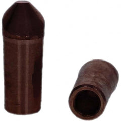 Tuffaloy - Spot Welder Tips For Use With: 4RW Electrode Holder Type: Straight Tip D Nose (Offset) - Caliber Tooling