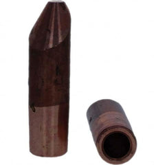 Tuffaloy - Spot Welder Tips For Use With: 5RW Electrode Holder Type: Straight Tip D Nose (Offset) - Caliber Tooling