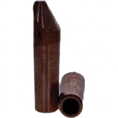 Tuffaloy - Spot Welder Tips For Use With: 4RW Electrode Holder Type: Straight Tip D Nose (Offset) - Caliber Tooling