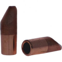 Tuffaloy - Spot Welder Tips For Use With: 5RW Electrode Holder Type: Straight Tip D Nose (Offset) - Caliber Tooling