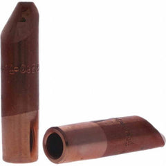 Tuffaloy - Spot Welder Tips For Use With: 7RW Electrode Holder Type: Straight Tip D Nose (Offset) - Caliber Tooling