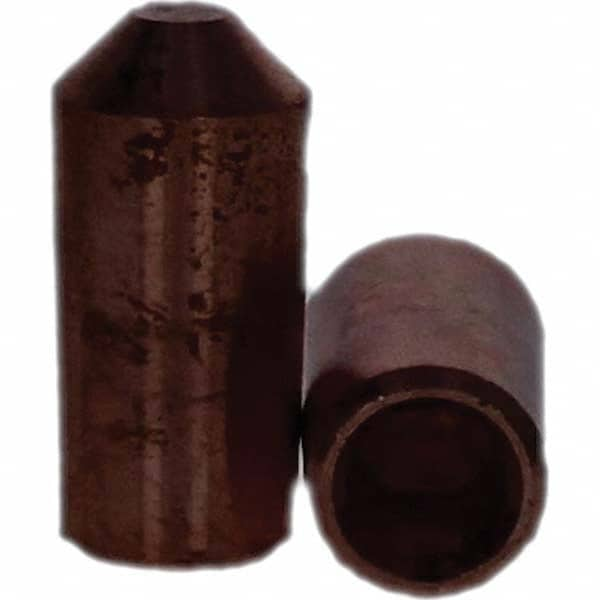 Tuffaloy - Spot Welder Tips For Use With: 4RW Electrode Holder Type: Straight Tip E Nose (Truncated) - Caliber Tooling