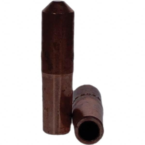 Tuffaloy - Spot Welder Tips For Use With: 4RW Electrode Holder Type: Straight Tip E Nose (Truncated) - Caliber Tooling