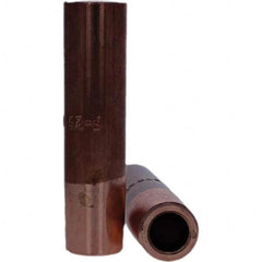 Tuffaloy - Spot Welder Tips For Use With: 7RW Electrode Holder Type: Straight Tip F Nose (Radius) - Caliber Tooling