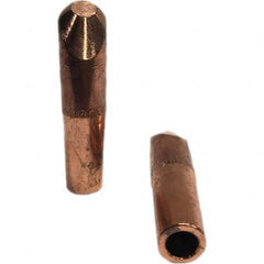 Tuffaloy - Spot Welder Tips For Use With: 4RW Electrode Holder Type: Straight Tip H Nose (Angled Offset) - Caliber Tooling